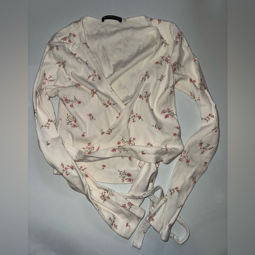 Brandy Melville wrap top